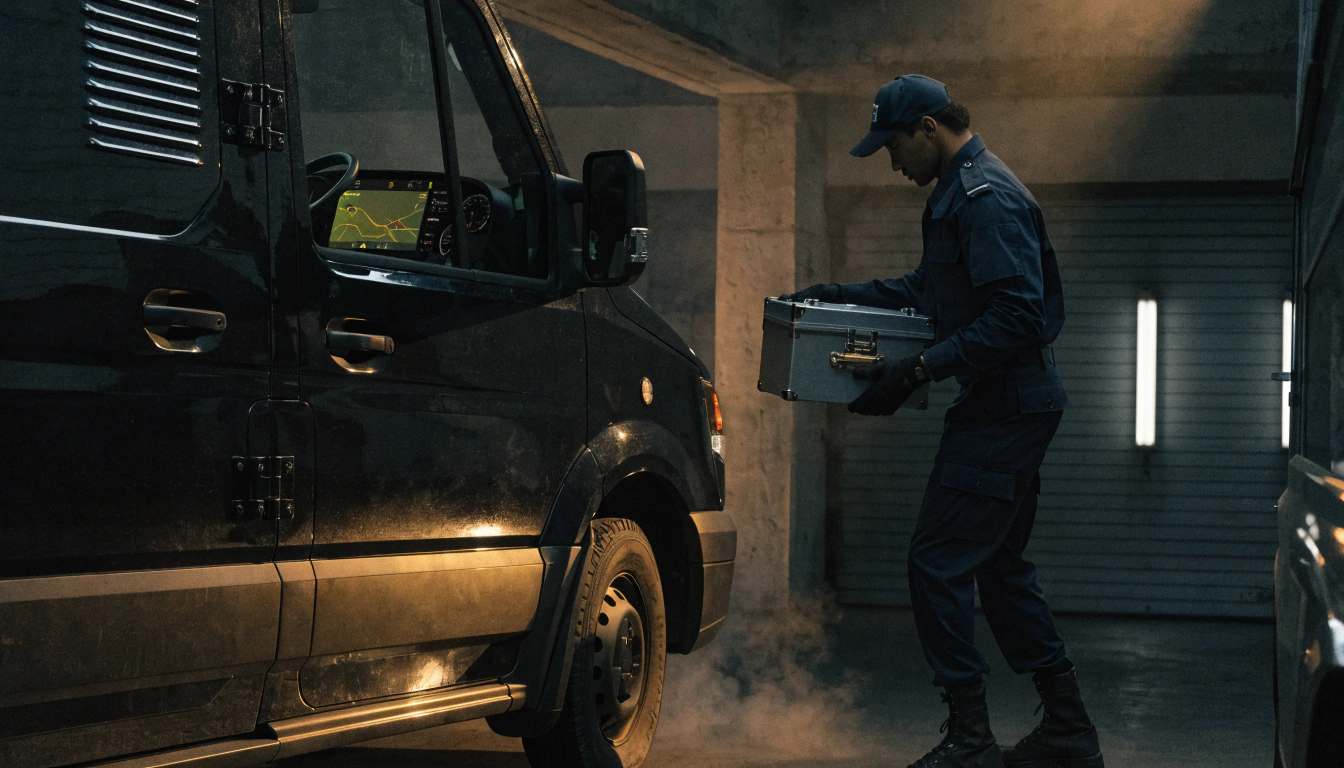 Secure logistics shipment